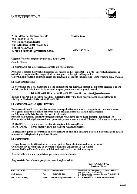 Miroglio Document 1