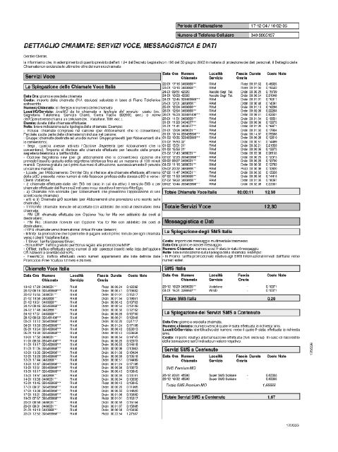 Vodafone Bill 2